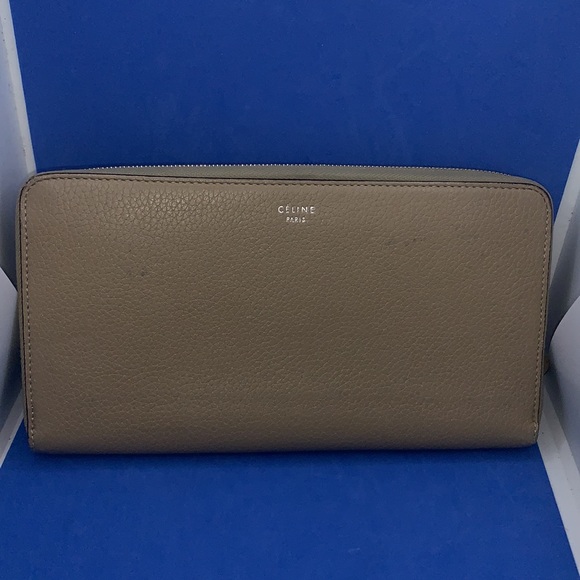 Celine Wallet continental  Large Zip Around Wallet Calfskin 
By Phoebe Philo - Picture 6 of 15